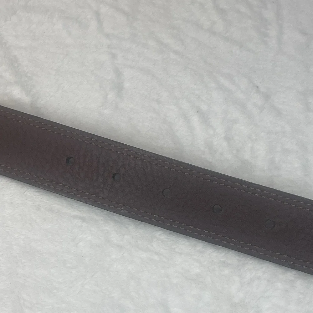 Nike Men's Reversible Belt Size 32 Black Brown 1.25